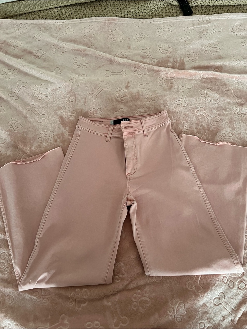 Kut from the Kloth Dusty Pink High-Rise Jeans